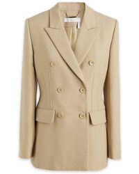 Chloé - Double Breasted Buttoned Blazer - Lyst