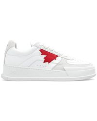 DSquared² - Logo Patch Low-top Sneakers - Lyst