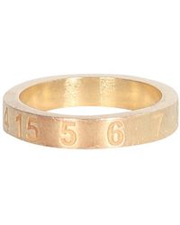 Maison Margiela - Numbers Engraved Ring - Lyst