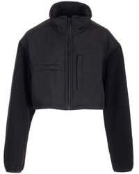 Alexander Wang - Combined Cropped Jacket - Lyst