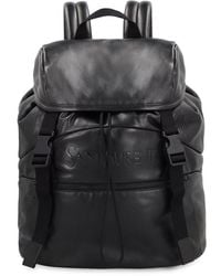 Saint Laurent - Leather Backpack - Lyst