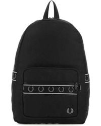 Fred Perry - Polyester Backpack - Lyst