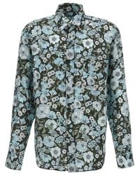 Tom Ford - Allover Floral Print Long-sleeved Shirt - Lyst