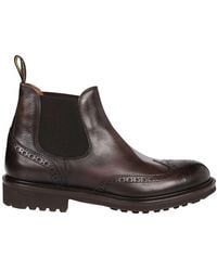 Doucal's - Elasticated Side Chelsea Boots - Lyst