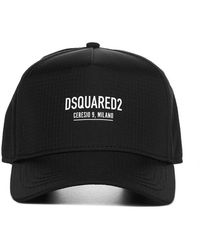 DSquared² - Ceresio 9 Logo Ripstop Baseball Cap - Lyst