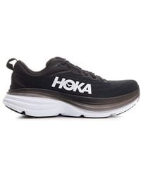 Hoka One One - Logo Printed Lace-up Sneakers - Lyst