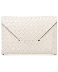 Bottega Veneta - Origami Large Clutch Bag - Lyst