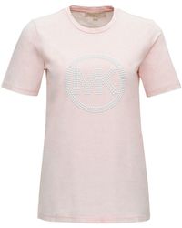 Michael kors shirts pink Outlet