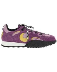 Marine Serre - Metal Free Leather Ms Rise Ii Sneakers - Lyst