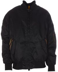 K-Way - Zip-Up Padded Bomber Jacket - Lyst