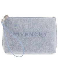 Givenchy - Pouch With Logo, - Lyst