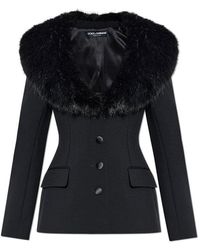 Dolce & Gabbana - Wool Jacket - Lyst