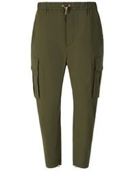 DSquared² - Drawstring Tapered Cargo Trousers - Lyst