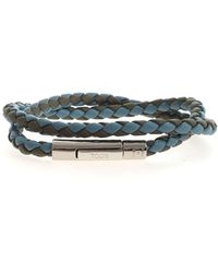 Tod's Weave Bracelet - Blue