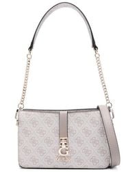 Guess - Zamira 4G Logo Mini Shoulder Bag - Lyst