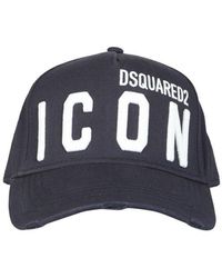 DSquared² - Adjustable Men's Cotton Hat Baseball Cap Icon - Lyst