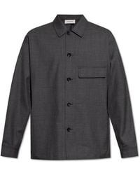 Lemaire - Wool Shirt - Lyst