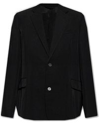 Balenciaga - Oversized-fit Buttoned Blazer - Lyst