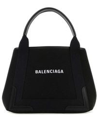 Balenciaga - Navy Xs Tote Bag - Lyst