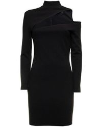 Solace London - The Rowan Cut-out Mini Dress - Lyst