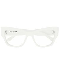 Balenciaga - Cat Eye Frame Glasses - Lyst