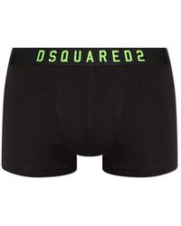 DSquared² - Logo Waistband Stretch Boxers - Lyst