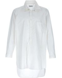 Yohji Yamamoto - Double Collar Shirt Shirt, Blouse - Lyst