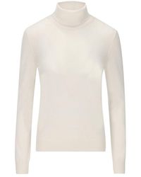 Loro Piana - Turtleneck Knitted Top - Lyst