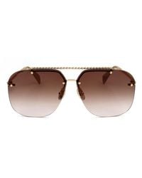 Lanvin - Navigator Frame Sunglasses - Lyst