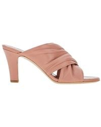 Paris Texas - Maria Ruched Mules - Lyst