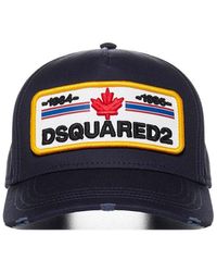 DSQUARED 2 Pince Fighter Patch Logo Baseballcap Casquette basebalkappe a 