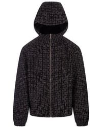 Givenchy - Monogrammed Zip-up Jacket - Lyst