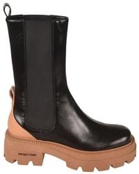Sergio Rossi - Milla Round-toe Ankle-length Boots - Lyst