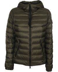 Moncler Padded Hooded Jacket - Green