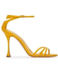 Manolo Blahnik - Caracol Strapped Heeled Sandals - Lyst