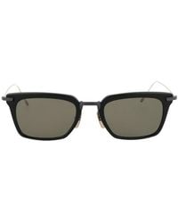 Thom Browne - Wayfarer Rectangular Frame Sunglasses - Lyst