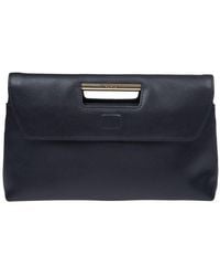 Furla - Logo Engraved Medium Clutch Bag - Lyst