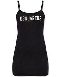 DSquared² - Dress With Logo - Lyst