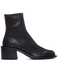 Marsèll - Rounded Toe Ankle Boots - Lyst