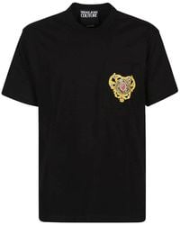 Versace - Small Heart Couture T-Shirt - Lyst