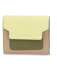 Marni - Bi-Fold Wallet With Flap - Lyst
