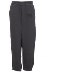 Alexander Wang - Puff Logo Sweatpants - Lyst