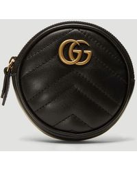 gucci gg marmont mini round shoulder bag