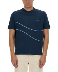 PS by Paul Smith - Logo Detailed Crewneck T-shirt - Lyst