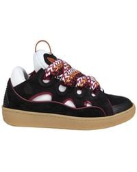 Lanvin - Leather Sneakers - Lyst