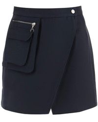 Womens Clothing Skirts Knee-length skirts Save 43% Marine Serre Denim Skirt in Black 