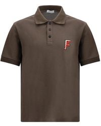 Ferragamo - Logoed Polo Shirt - Lyst