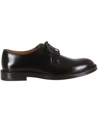 Doucal's - Round-Toe Lace-Up Derby Shoes - Lyst