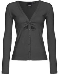 Pinko - V-neck Buttoned Sweater - Lyst