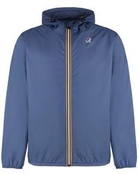 K-Way - Le Vrai 3.0 Claude Hooded Jacket - Lyst